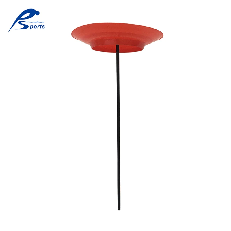 PE juggle plate with stick kids circus spin balance toy