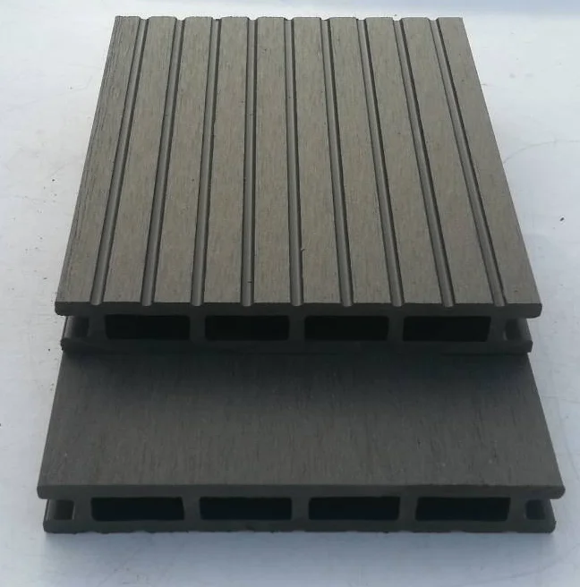Free Sample Waterproof Hollow Wood Plastic Composite Decking WPC Indoor Laminated Flooring
