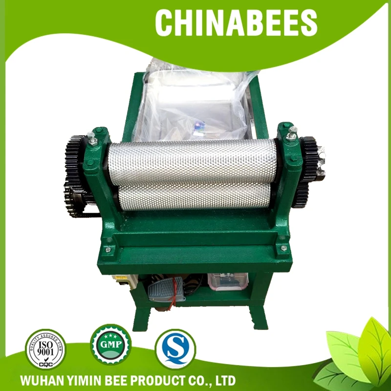 Оптовая электрический пчелиный воск фонда машина/пчелиный воск основой ролик мельница отделка