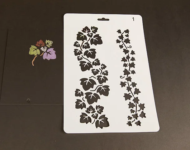 
Stencil drawing template 