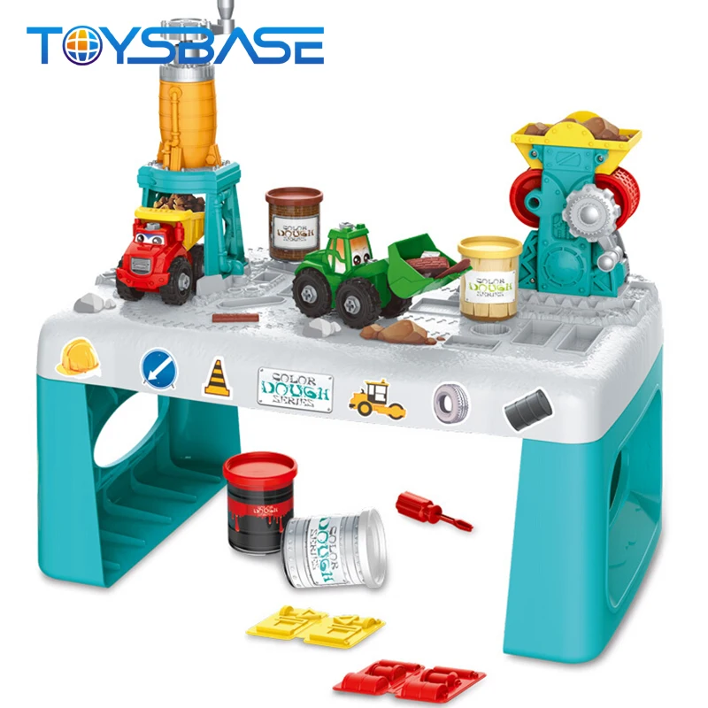 Wholesale Interesting Kids Mud Table Toy Diy Plastic Toy Tool Set