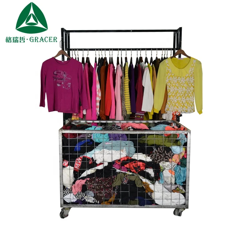 used clothing bale used clothes in kg ladies fashion T-shirt second hand clothes in usa