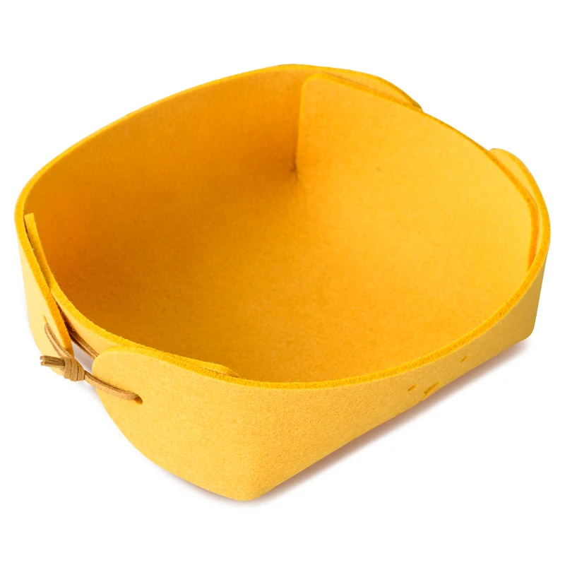 Настольный органайзер из войлока размера под заказ, коробка для хранения всякой всячины