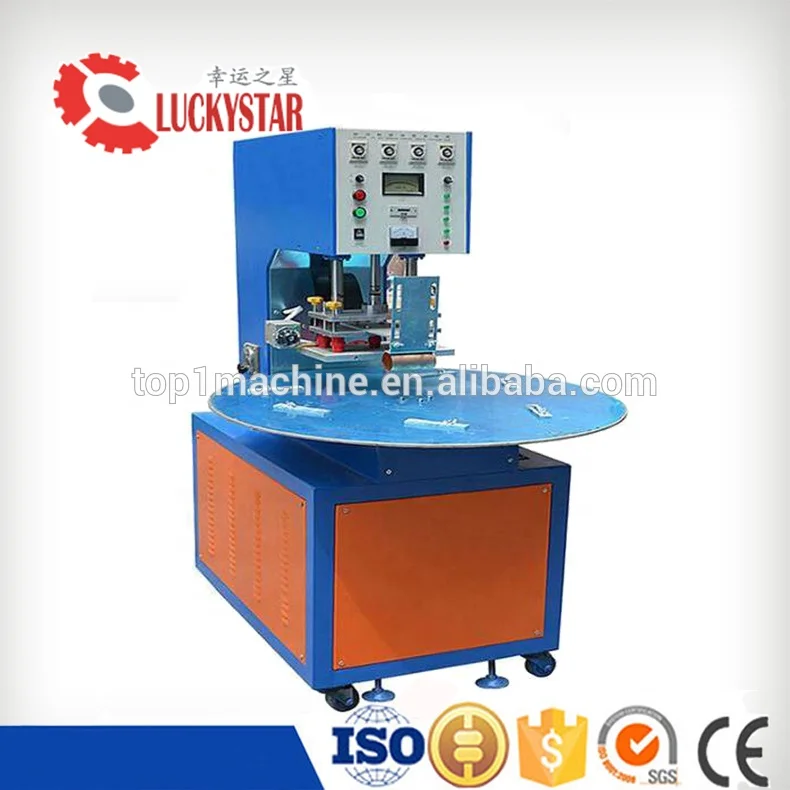 Single head Rotary type of automatic blister sealing machine