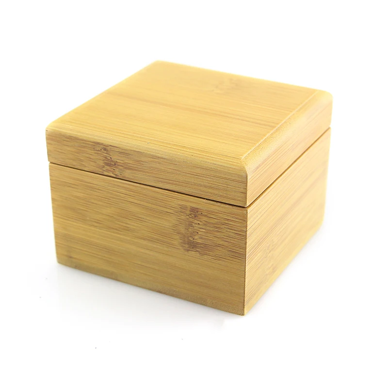 Роскошная оптовая продажа коробка для деревянных часов квадратная коробка для часов с индивидуальным логотипом бамбуковая коробка с подушкой