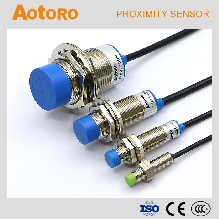 Inductive sensor for metal detection M8 FR08-2DN china proximity switch cables