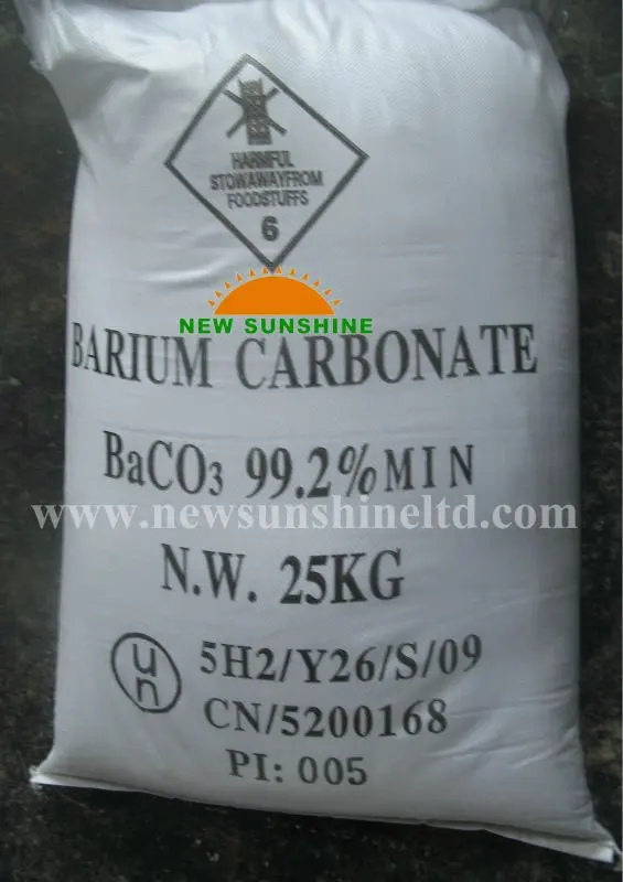 Barium carbonate 99.2% for Glass industrial