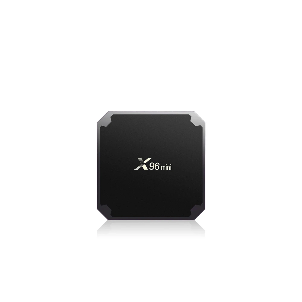 ТВ-приставка X96mini Amlogic S905W Android 7,1 четырехъядерная 4K 30tps 2,4 ГГц WiFi X96 мини медиаплеер