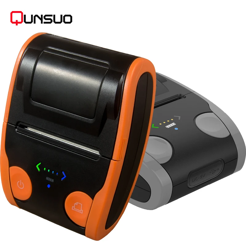 Mini Commercial Use Convenient Android Bluetooth Thermal Label Printer, Portable 58mm Mobile Printer