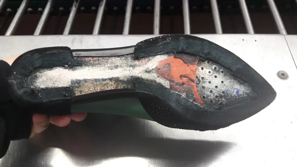 shoe maker YT-1050 double-head leather buffing grinding machine for shoes/sole shoe last