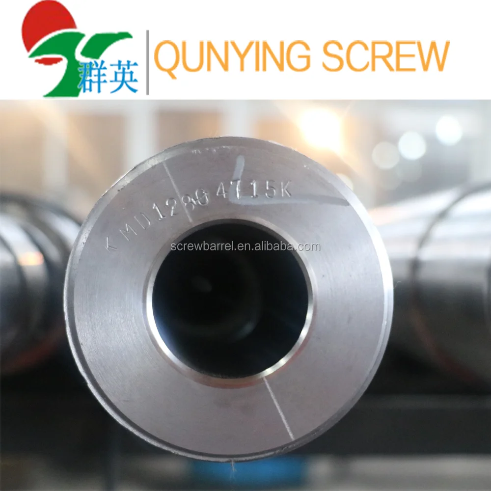 Bimetallic PMMA screw barrel for ningbo Haixing injection molding machine