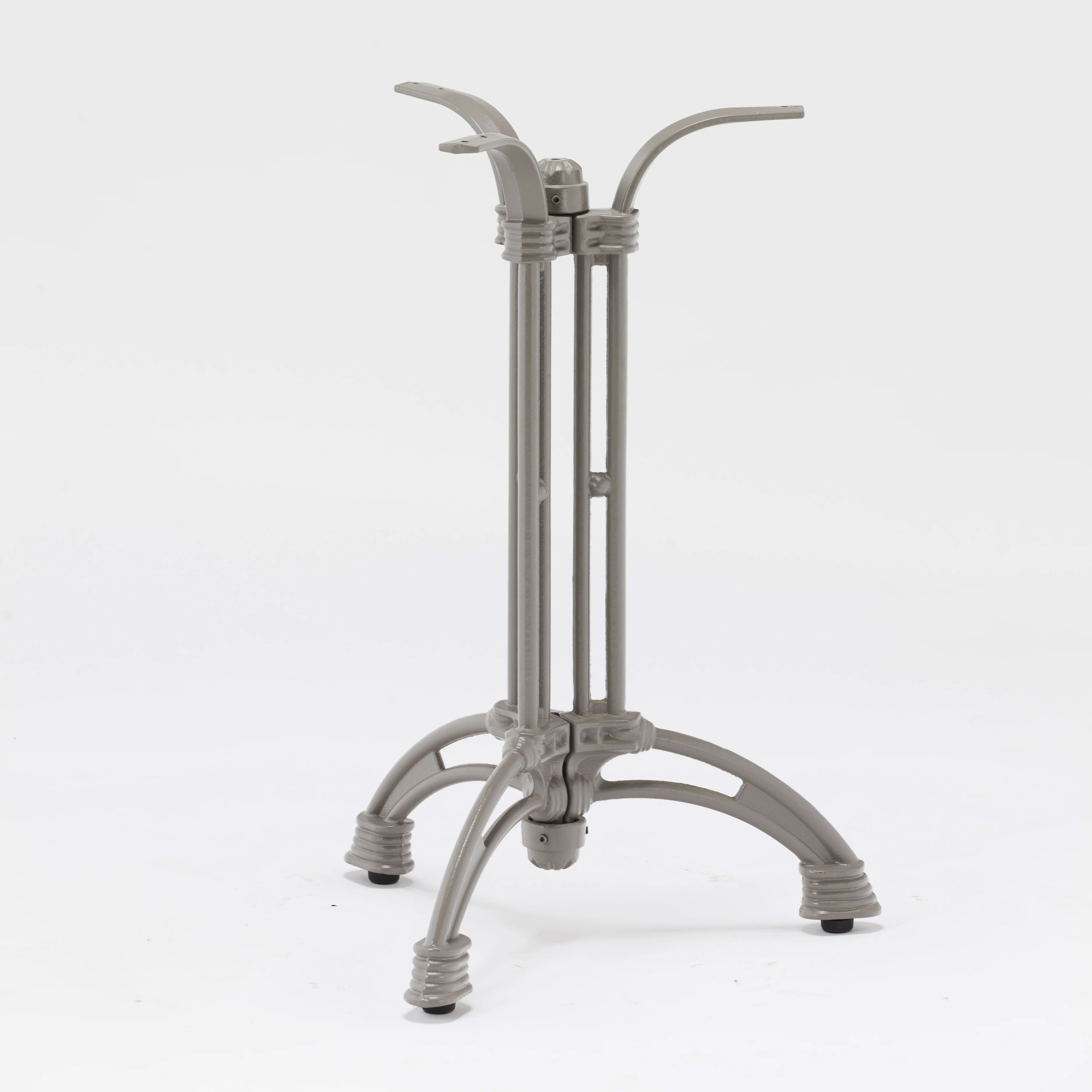 Cheap Stainless Steel Coffee Dining Cafe Tulip Cast Iron Metal Crank Table Base For Marble