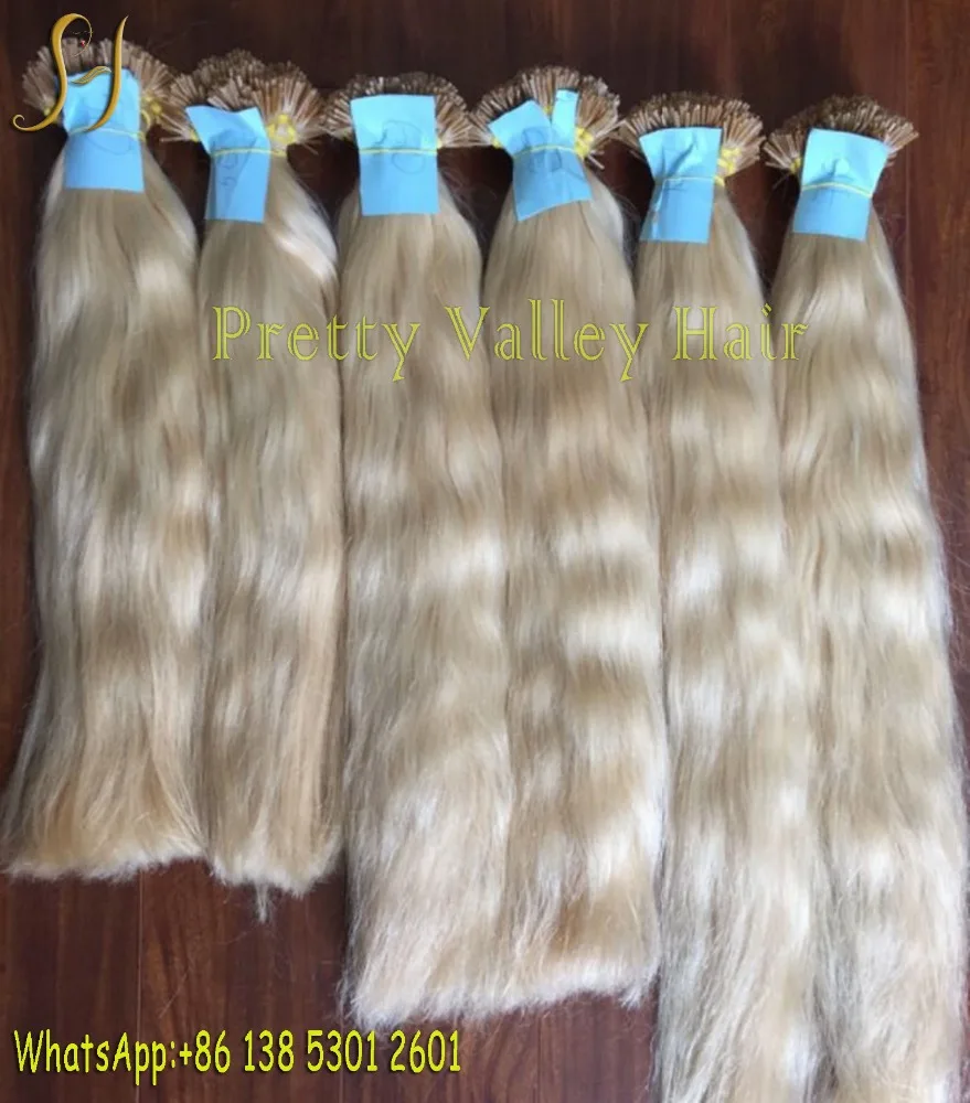 Итальянское Кератиновое 100% Европейское наращивание волос