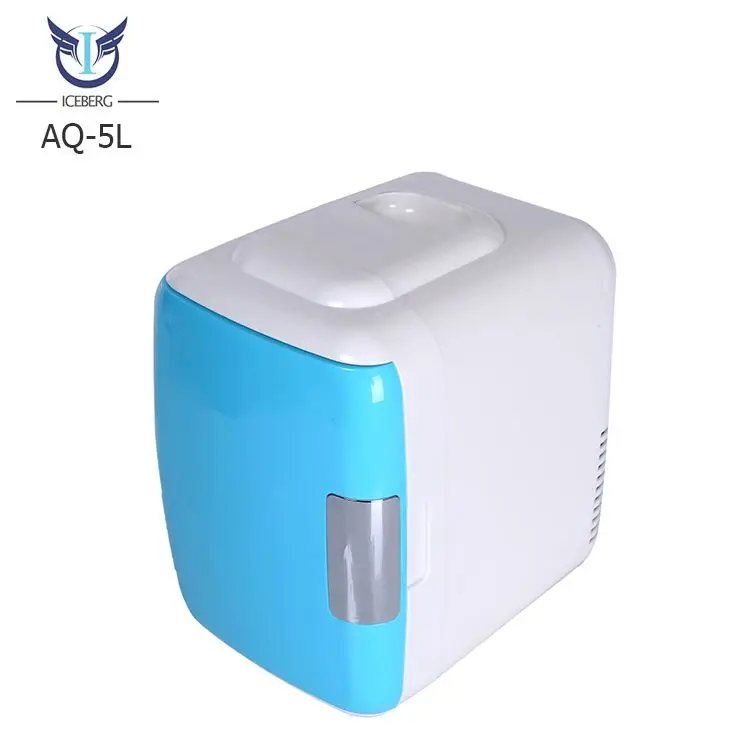 Wholesales 4L 12v custom portable cosmetic hot cold refrigerator mini car fridge