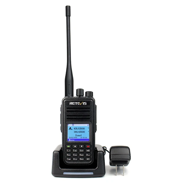 GPS 136-174MHz 400-480MHz Dual Band DMR UHF VHF DMR Radio walkie talkie Retevis RT3S