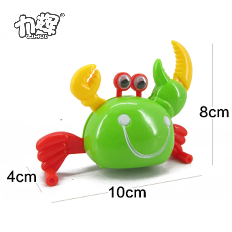 Amusing awesome king crab wind up toy mechanism for little children
