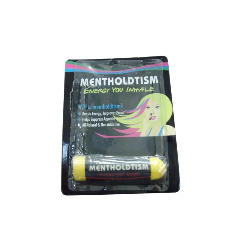 menthol plastic colorful Nasal Inhaler nose inhaler blister packing