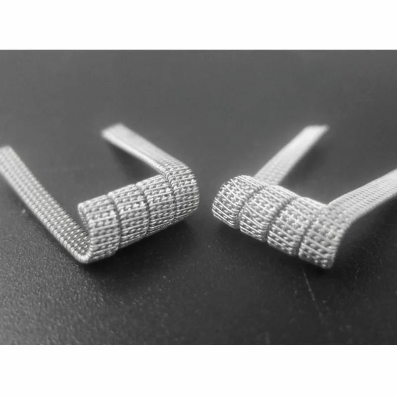  Ni 90 SS 316L clapперехват Alien V2 Тройная витая катушка для вейпа clapton Wave Flat PAPALLEL CLAPTON