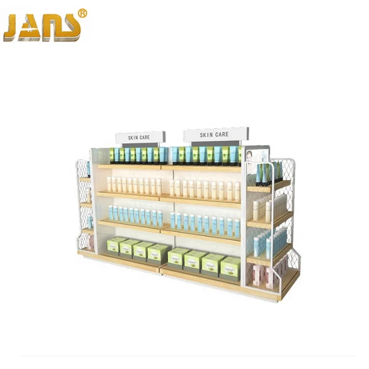 Retail Cosmetic Store Furnitures For Cosmetic Display Cabinet and Showcase