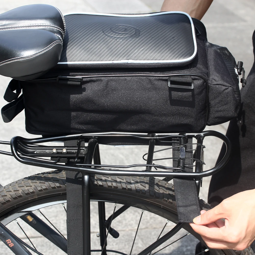 Roswheel Waterproof 10l Cycling Bicycle Bike Rear Rack Seat Bag Roswheel Waterproof 10l Cycling Bicycle Bike Rear Rack Seat Bag Leather Pouch Bags Panniers Outdoor Travel 14815 A Rucksack Test Paniers