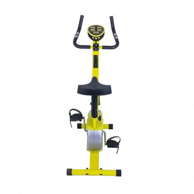 Fitness First Exercise Mini Pedal Pulse Computer Manual Magnetic Upright Iron Body Exercise Bike For Arm And Leg