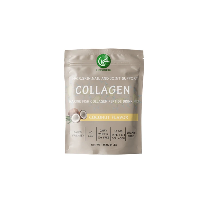 
Lifeworth organic coconut milk marine collagen powder 