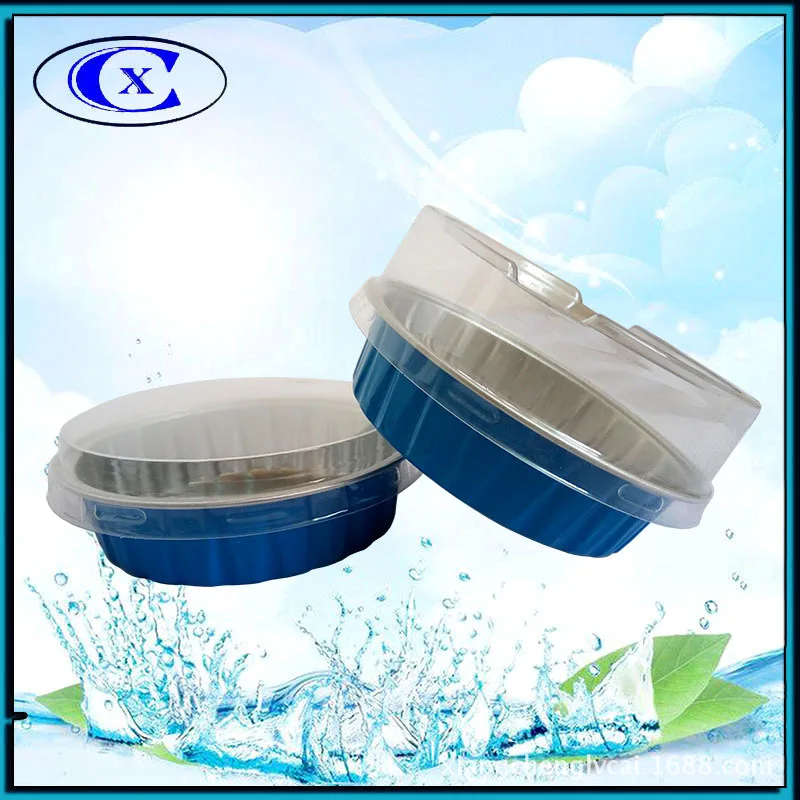 
Colorful Gold Disposable Aluminum Foil Container Tray Pan Cup factory directly sales 