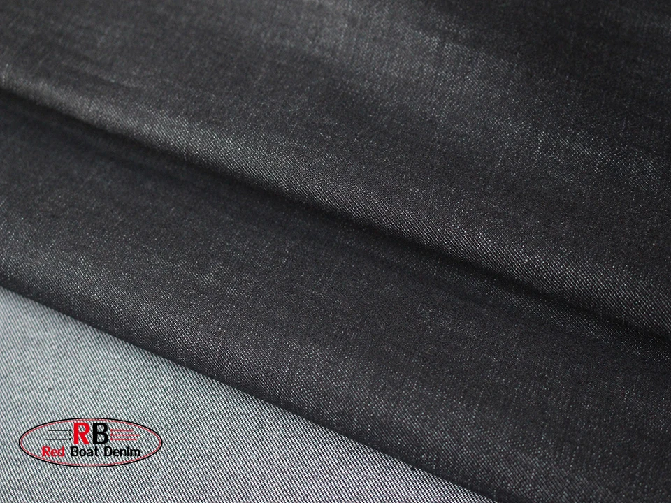 blue+gray color waterproof woven denim fabric