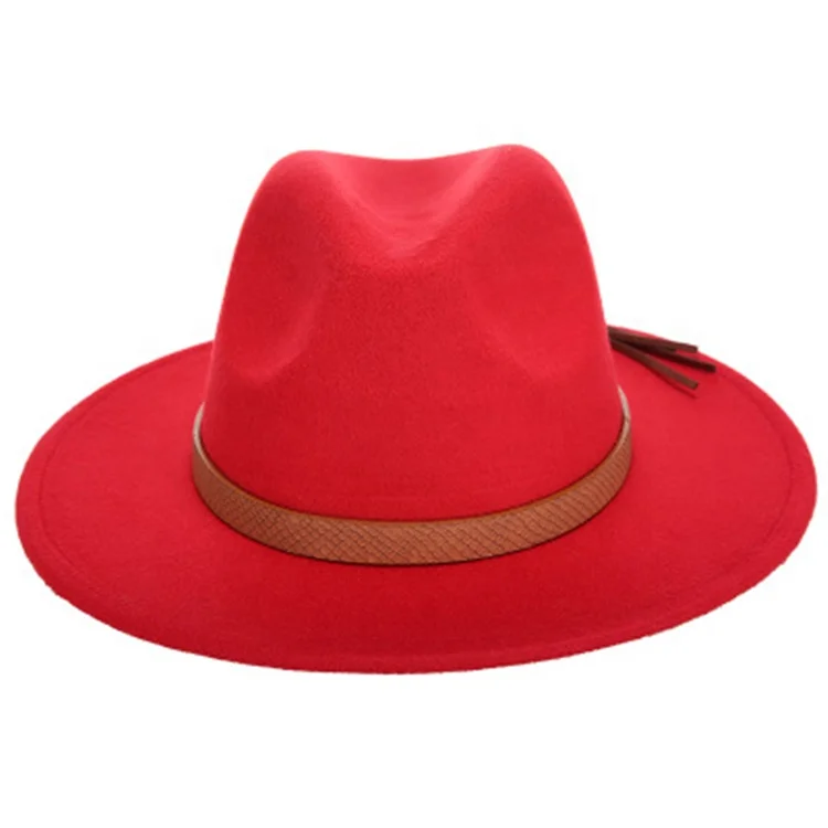 
Wholesale Summer Men High Quality Seaside Holiday Jazz hat Sunshade Straw Panama Fedora Hat With Belt 