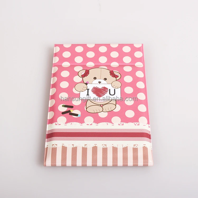 Custom logo Square Plastic Cosmetic  standing Mirror Personalized Makeup folding Mirrors