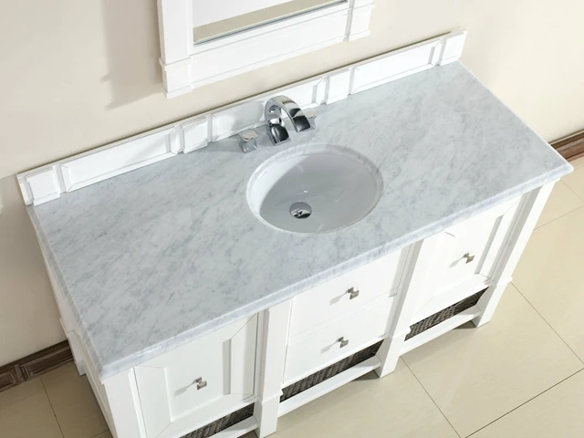 Types Italian white marble italian Bianco Carrara white Kitchen  countertop