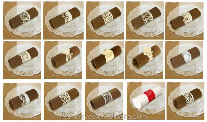 Red Leaves Pretty Star Hollow out Cupcake Wrappers and Toppers Lace Liner Baking Cake Paper Cup Wrap for Wedding Birthday Party