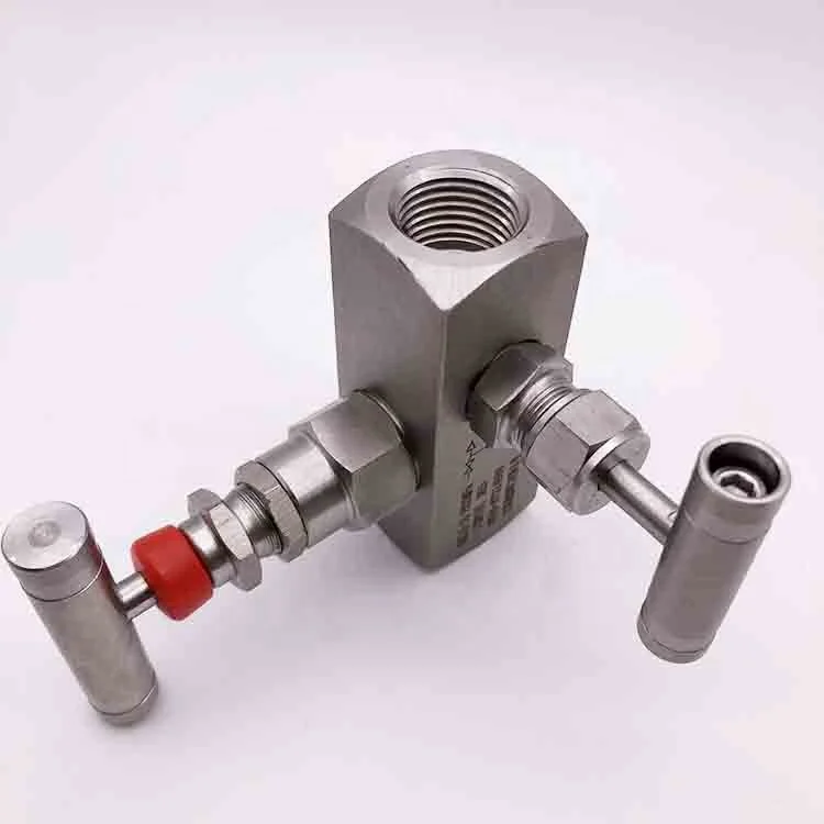  Ss316 1/2NPT 6000psi гидравлический 5 трехходовой клапан