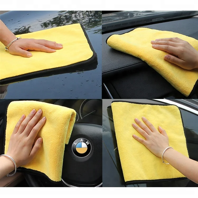 High quality  quick-dry microfiber cleaning cloth Car cleaning washing towels