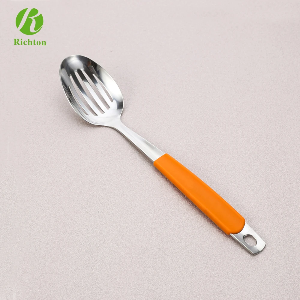 Stainless Steel Serving Spoon Slotted Skimmer Quality Extra Fine Buffet Party Dinner Kitchen Tools Thermomix Conlander Durable