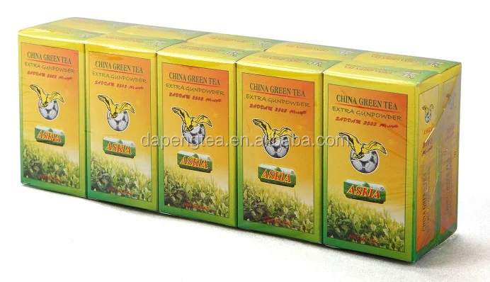 Organic Shengzhou gunpowder 3505AA natural China green tea