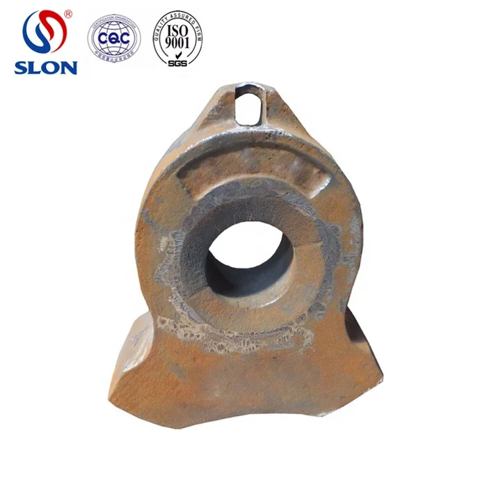 High Manganese Steel Auto Crusher Hammer Metal Shredder Parts