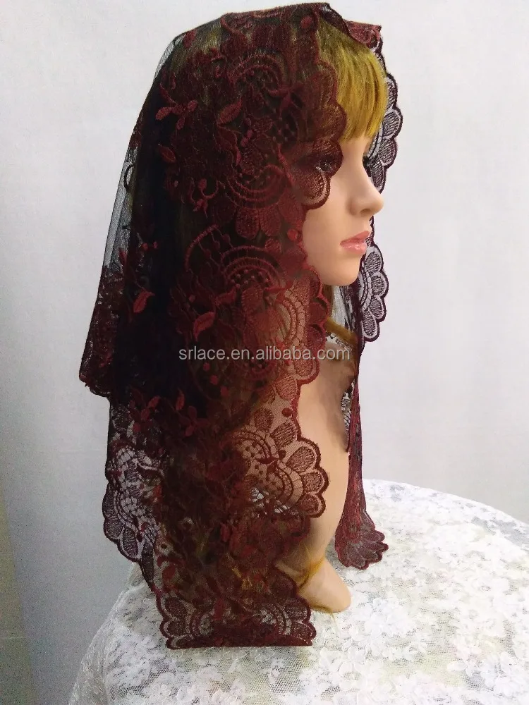 Кружевная вуаль Mantilla panish
