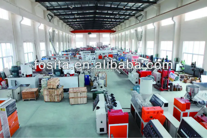 PVC profile extrusion machine/window frame