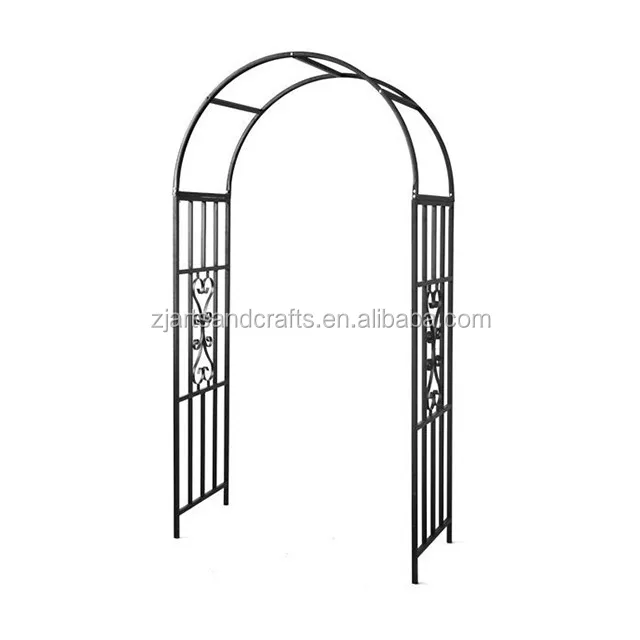 Cheap Hot Sell Wrought Iron Outdoor Garden Arch Trellis