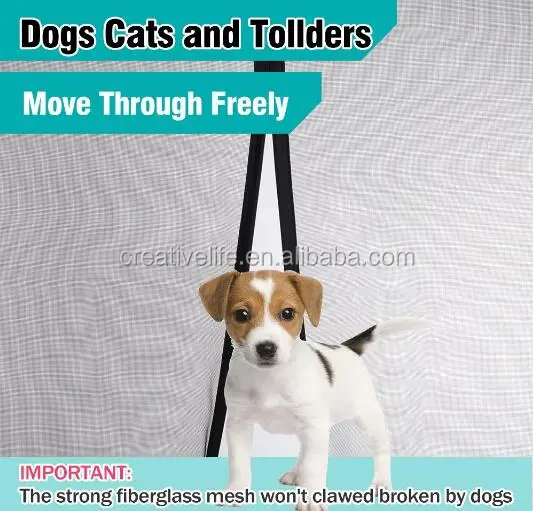 Magnetic  Screen Door  for French Doors and Sliding Patio Door