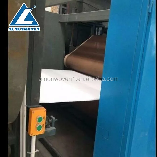 high out polyester fiber thermo bonded wadding machine