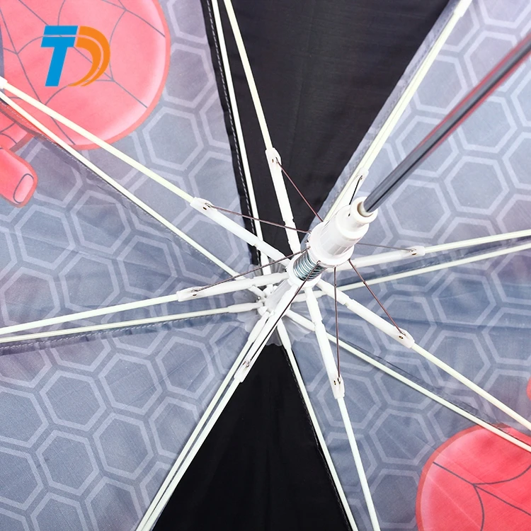 Drawing Portable Latest Parasol Cute Design Smile Umbrella For Kid for sale with logo prints