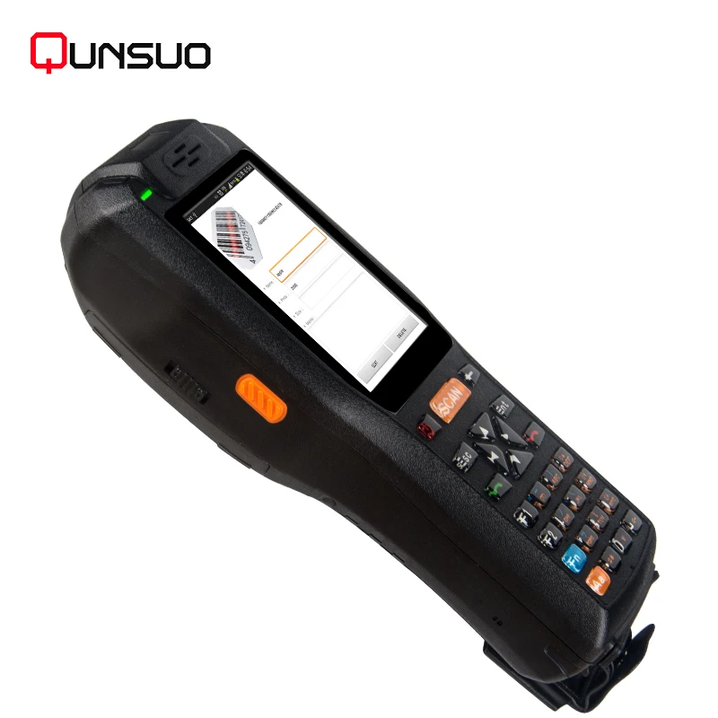 Android PDA 3506 barcode QR code scanner integrated with printer