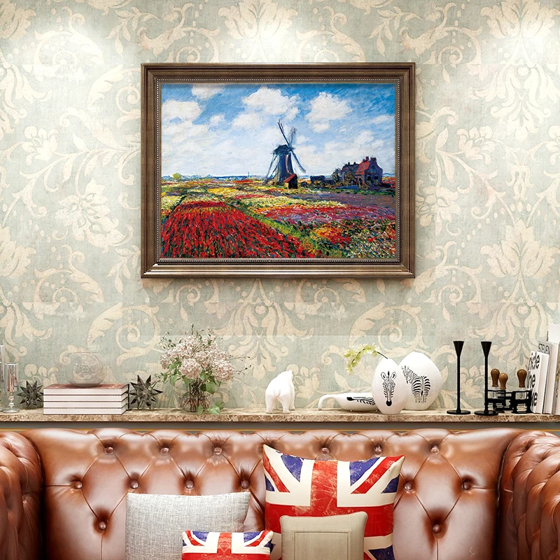 monet reproduction impressionist wall art canvas oil decorative painting the living room and bedroom