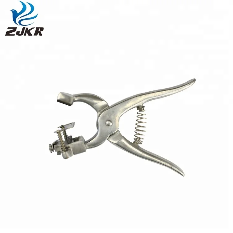 KD712 SS304 материал животных Кролик Татуировки щипцы инструмент с чернилами