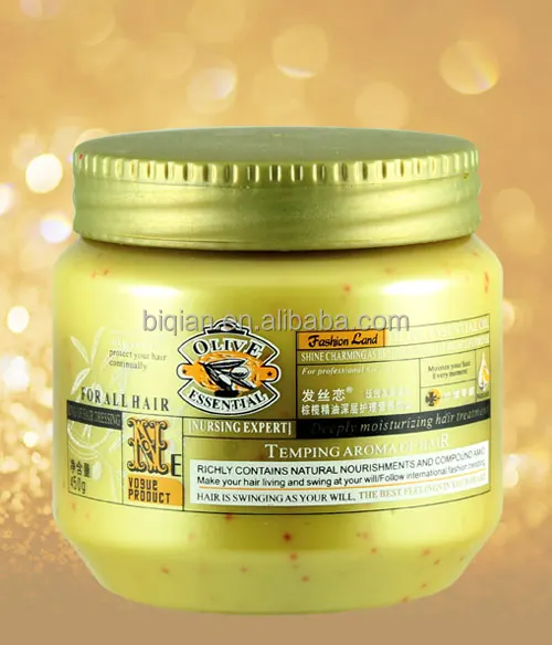 Professional Olive Essential Hair Care Treatment for Salon, Hair Care Treatment Leave In Damaged Hair