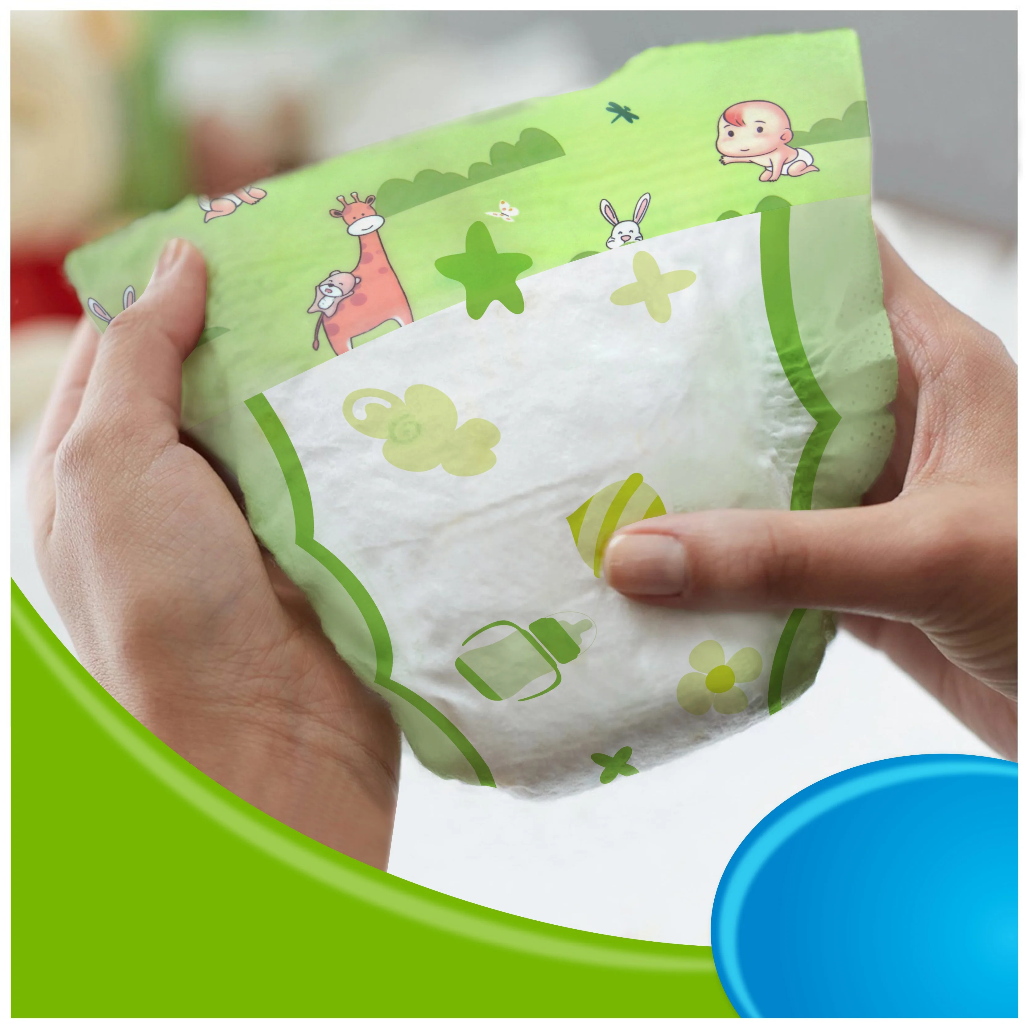Babychoice Same Quality Like Softcare Soft Breathable Baby Diaper in Bales Companies Looking for Distributors