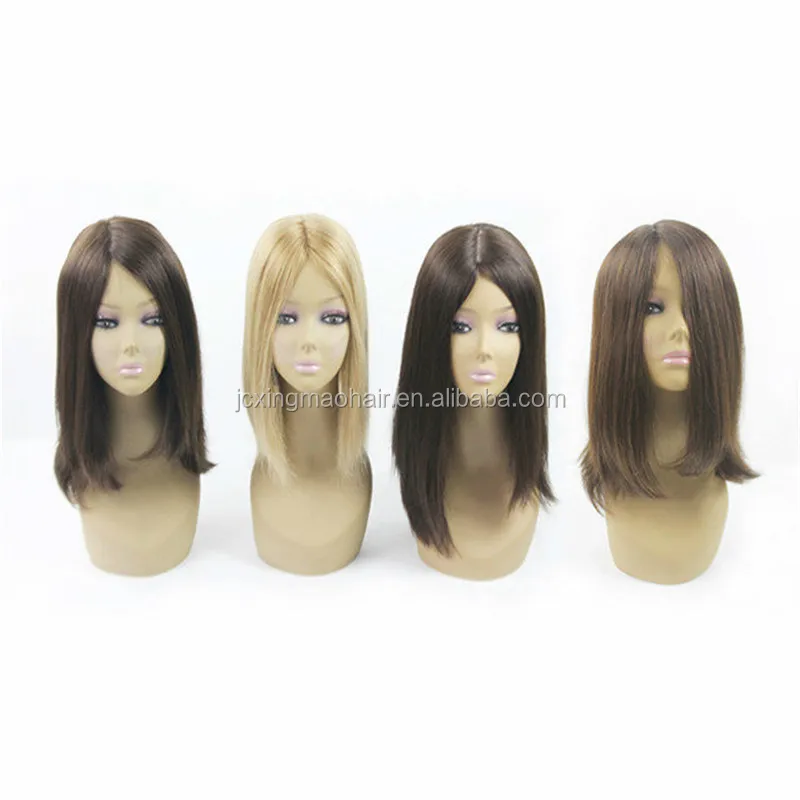 Best Selling Women Hair Toupee, Russian Human Hair, Wholesale long Hair Extension silk top human hair toupee ladies