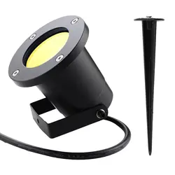 2018 new design mr16 gu10 e27 220v led garden spike light for courtyard decoration lighting